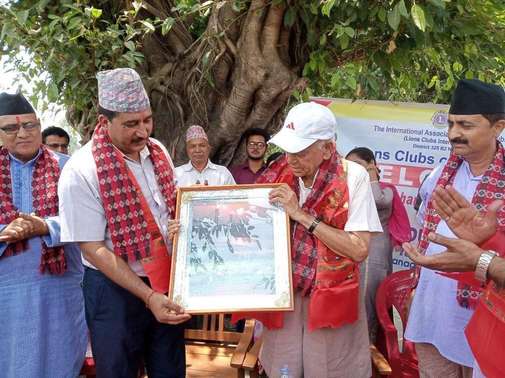 ६ सय बढी डाँकालाई आत्मसमर्पण गराउने रावलाई गड्डाचौकीमा सम्मान