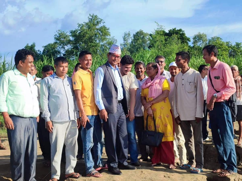 कञ्चनपुर क्षेत्र नम्बर १ मा एकै दिन प्रदेश सरकारका विभिन्न ६ वटा योजनाको शिलान्यास